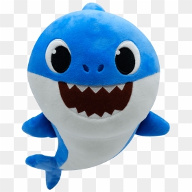 Baby Shark Png - Blue Baby Shark Toy, Transparent Png - shark.png