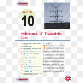 Performance Of Transmission Line, HD Png Download - power lines png