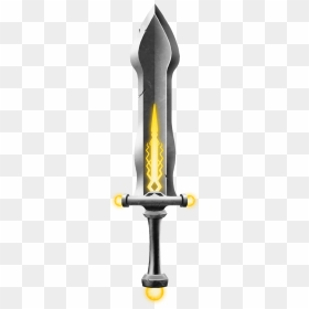 Lightning Sword - Sword, HD Png Download - pixel sword png