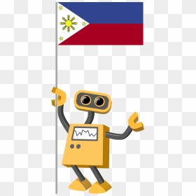 Flag Bot, Philippines - Lebanese National Flag Cartoon, HD Png Download - philippine flag png