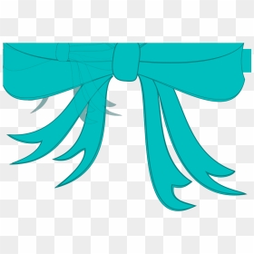 Blue Green Bow Clipart, HD Png Download - green bow png