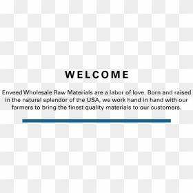 Welcome - Ink, HD Png Download - welcome.png