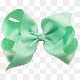 Mint Ribbon Png - Mint Green Ribbon Png, Transparent Png - green bow png