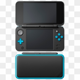 New Nintendo 2ds Black And Turquoise, HD Png Download - nintendo 3ds png