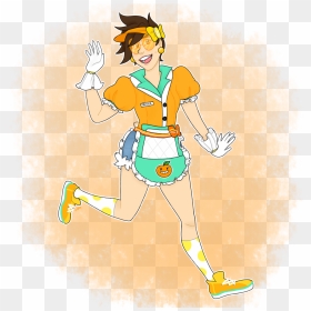 Cartoon, HD Png Download - tracer overwatch png