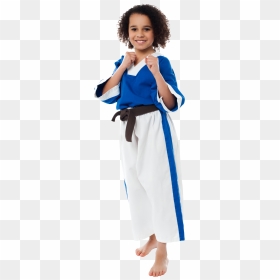 Karate Girl - Punching Bag, HD Png Download - karate png