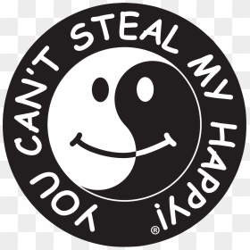 You Can T Steal My Happy, HD Png Download - ying yang png