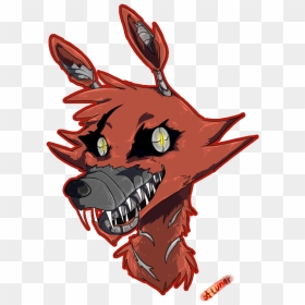 Nightmare Foxy Clipart Cute - Nightmare Fixy Fanart, HD Png Download - foxy png