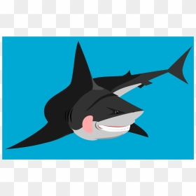 Friendly Shark Clip Arts - Great White Shark Pic Icons, HD Png Download - shark.png