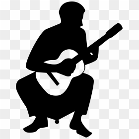 Flamenco Guitar Player - Silhouette Guitarist Flamenco Png, Transparent Png - guitarist png