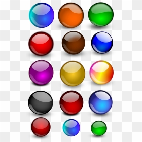 Glossy Orbs/balls - Orbs Clipart, HD Png Download - orbs png