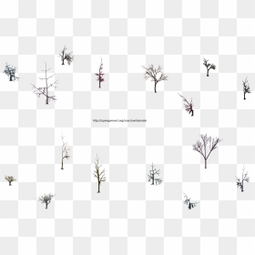 Hjm Dead Trees 1 Alpha - Tree, HD Png Download - dead trees png