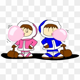 Ice Climbers Blowing Bubble Gum By Pokegirlrules , - Clip Art, HD Png Download - ice climbers png
