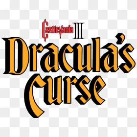 Castlevania Iii Dracula's Curse Logo, HD Png Download - castlevania png