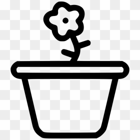 Pot Flower Plant Garden Gardening - Gardening Icon Png Free, Transparent Png - gardening png