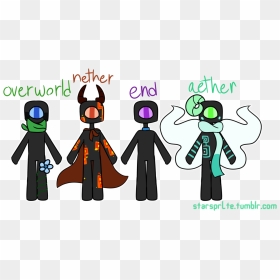 Enderman Persona - Cartoon, HD Png Download - enderman png