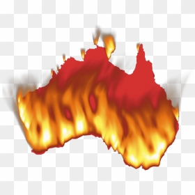Australian Bushfires Have Been Burning For Four Months - Illustration, HD Png Download - car flames png