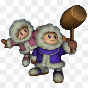 Download Zip Archive - Ice Climbers Smash 4 Trophy, HD Png Download - ice climbers png