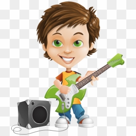 Collection Of Playing - Play Guitar Png Clipart, Transparent Png - guitarist png