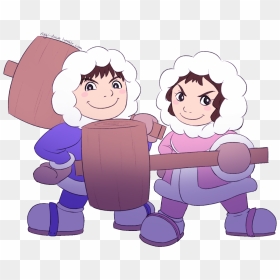 Ice Climbers Drawing For Successfully Wobbling My Boyfriend - Cartoon, HD Png Download - ice climbers png