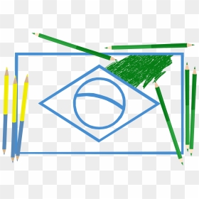 Circle, HD Png Download - bandeira do brasil png