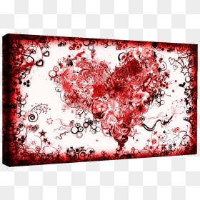 Somebody Loves You Plumb, HD Png Download - red abstract png
