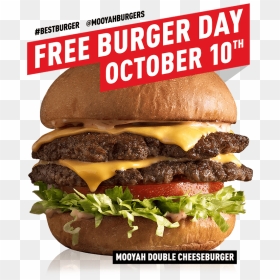 Mooyah Burger, HD Png Download - burgers png