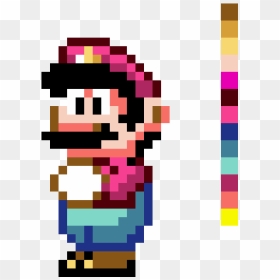 Mario Dancing Gif Smw, HD Png Download - mario .png