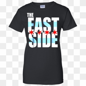 Chicago Flag The East Side T-shirt - T-shirt, HD Png Download - chicago flag png