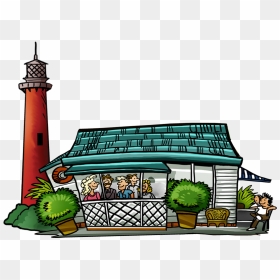 Food , Png Download - Seafood Restaurant Cartoon, Transparent Png - light house png