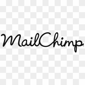 Mailchimp Logo Black And White, HD Png Download - mailchimp logo png