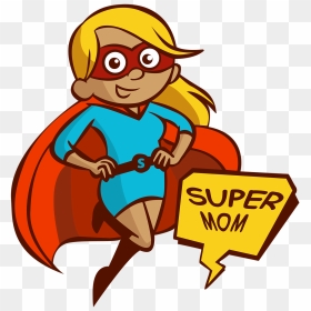 Flying Mom - Super Mom Clip Art, HD Png Download - snoop dogg gif png