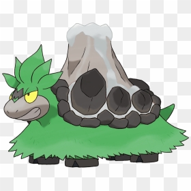 I Recolored Mega Camerupt In The Style Of The Grinch - Pokemon Camerupt Evolution, HD Png Download - grinch face png