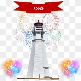 Check-out The Musical Performance “lighthouse Keeper” - Fireworks On White Background, HD Png Download - light house png