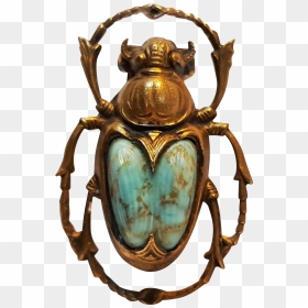 Beetle Transparent Green - Egyptian Scarab Beetle Artifact, HD Png Download - beetle png
