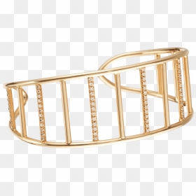 Bracelet Or Rouge Et Pavage Diamants - Bangle, HD Png Download - bracelet png