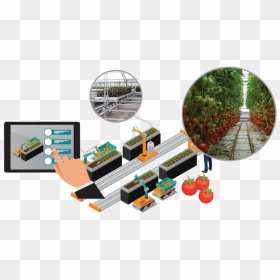 Smart Greenhouse Harvesting Robotics - Smart Greenhouse, HD Png Download - greenhouse png
