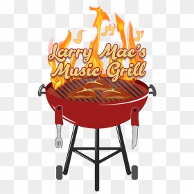 Larry Mac"s Music Grill - Barbecue Vetor Png, Transparent Png - barbecue png