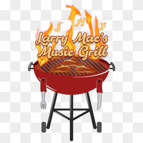 Larry Mac"s Music Grill - Barbecue Vetor Png, Transparent Png - barbecue png