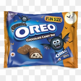 Halloween Oreo Chocolate Candy Bars Are A Thing Now - Oreo Fun Size Candy Bar, HD Png Download - candy bars png