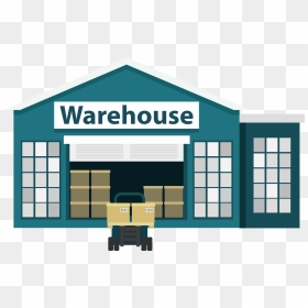 Clipart Warehouse Animated - Warehouse Clipart, HD Png Download - warehouse png