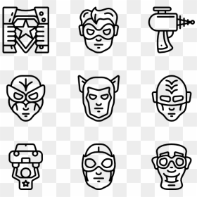 Agriculture Icons, HD Png Download - super heroes png