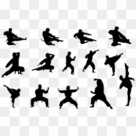 Karate Silhouette Png Download Image - Portable Network Graphics, Transparent Png - karate png