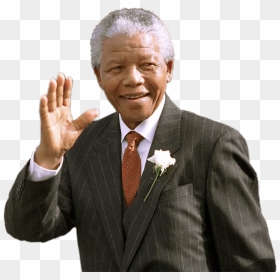 Nelson Mandela Waving Transparent Png - Nelson Mandela Png, Png Download - waving png