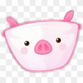 Pig Mask Pigmask Piggymask Snowfilter - Domestic Pig, HD Png Download - snow filter png