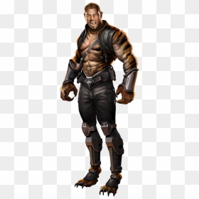 Wwe Immortals Batista Render By Wyruzzah - Fallout New Vegas Raider Armor, HD Png Download - batista png