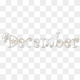 Calligraphy, HD Png Download - december png