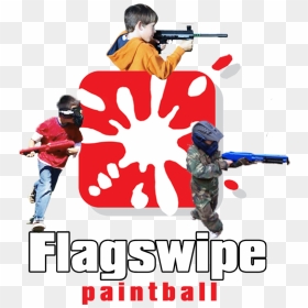 Paintball London Ontario, Birthday Party, Bachelor - Flagswipe Paintball, HD Png Download - paintball png