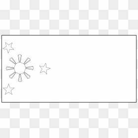 Line Art, HD Png Download - philippine flag png