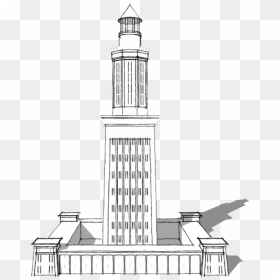 Lighthouse Clipart Alexandria - Lighthouse Of Alexandria Sketch, HD Png Download - light house png